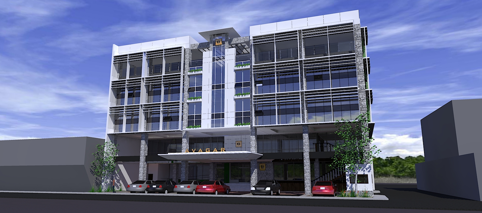 5-STOREY MIXED-USE BLDG. AVAGAR